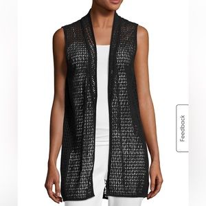 Cotton Lace Vest Joan Vass